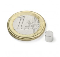Δίσκος μαγνήτης Ø 5 mm, ύψος 5 mm 1τεμ